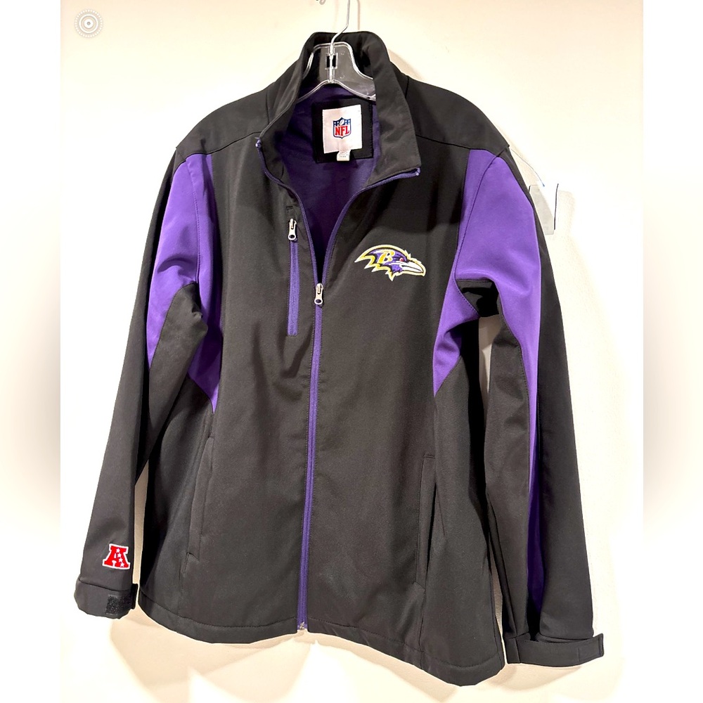 NFL G-iii Baltimore Ravens Zip Up Jacket Men’s Large
